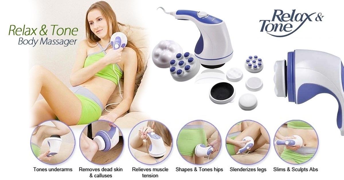 Aparat de masaj Relax and Tone Spin 2