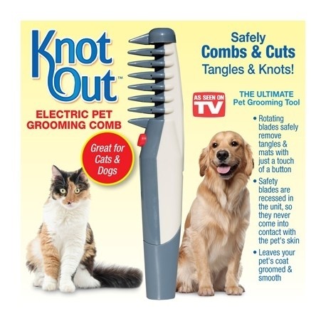 Perie pentru indepartare par caini si pisici Knot Out