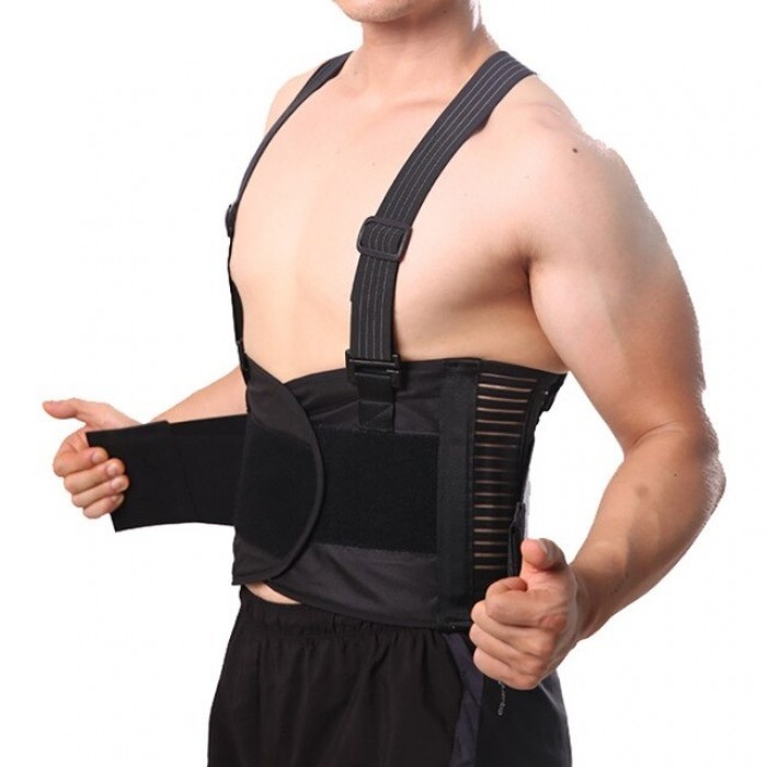 Centura cu bretele lombara Waist Support YC-6135