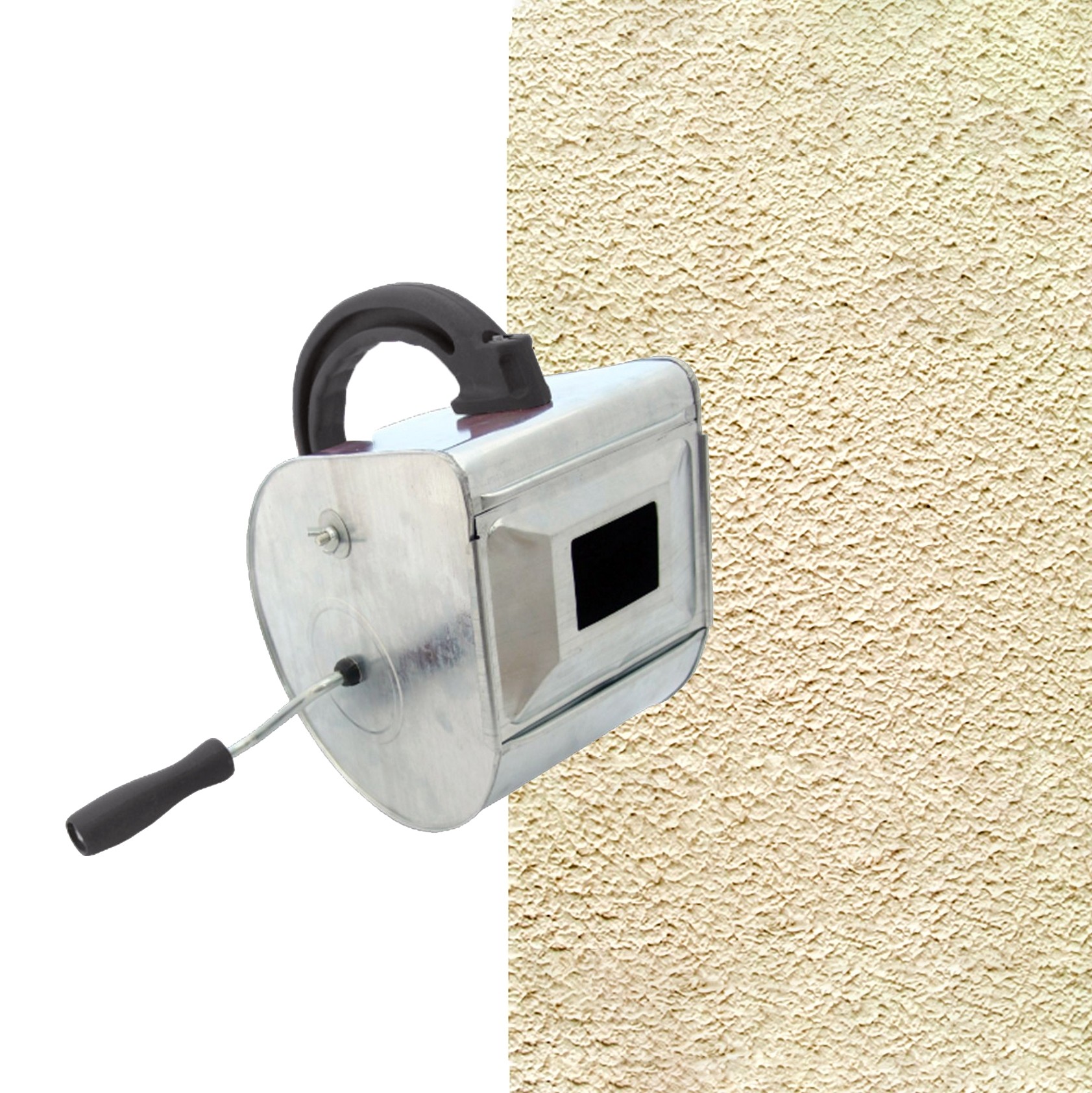 Masina de batut calciu, dispozitiv vopsit, tencuit, aplicare calciu, tencuiala decorativa