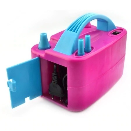 Pompa electrica pentru umflat baloane, 2 iesiri, 600W