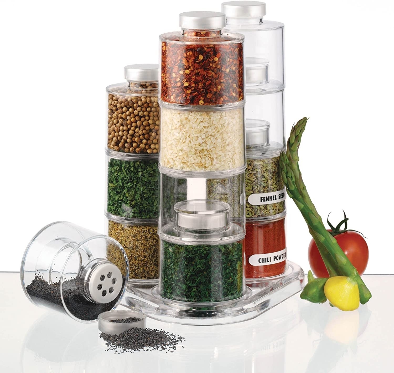 Set 6 piese pentru condimente , Spice Tower