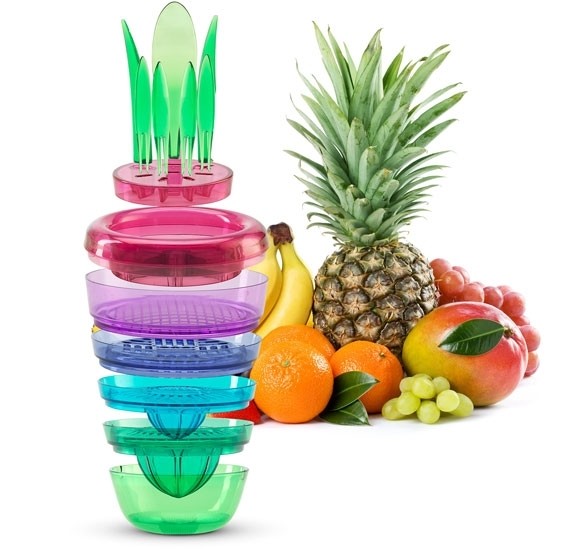 Set 10 accesorii pentru fructe si legume