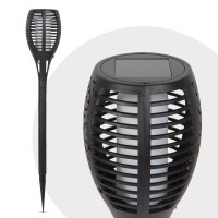 Lampa solara gradina felinar gotic imitatie flacara