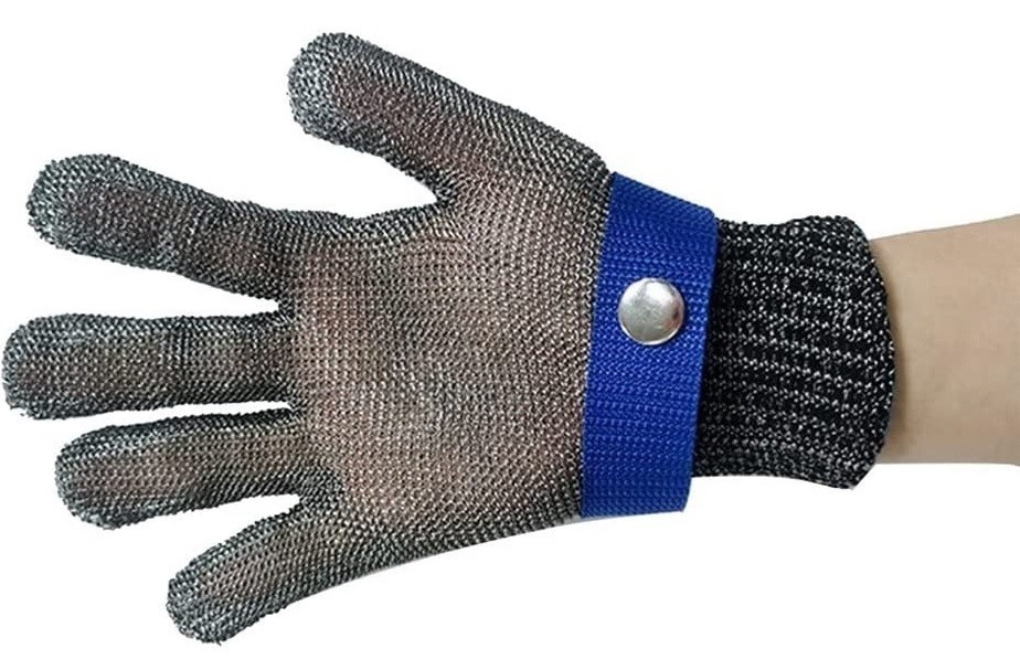 Manusa anti taiere, din plasa,otel inoxidabil, macelari/bucatari