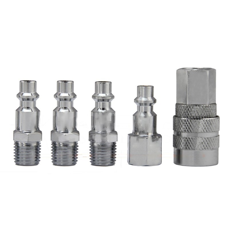 Set 5 cuple rapide 1/4" pneumatice aer comprimat