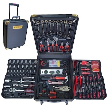Trusa profesionala de scule cu troler 419 piese