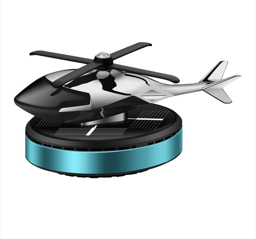 Odorizant auto elicopter cu incarcare solara