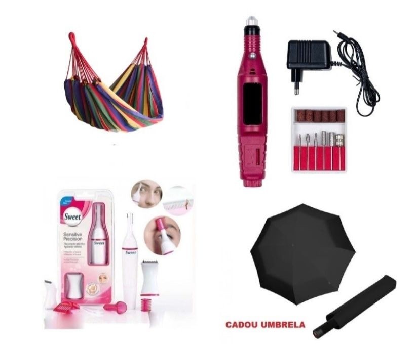 PROMOTIE IMBATABILA! HAMAC + FREZA ELECTRICA PENTRU UNGHII + EPILATOR 3 IN 1 + CADOU UMBRELA, TOTUL LA DOAR 99.90 LEI!