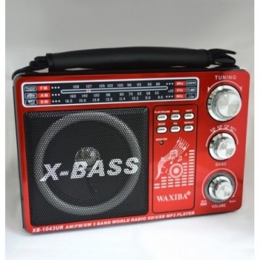 Radio portabil cu mp3 player Waxiba XB-1043UR