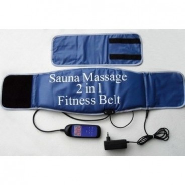 Centura cu incalzire si masaj 2in1 Sauna Massage Fitness