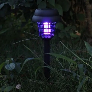 Dispozitiv anti-insecte cu ultraviolete tip felinar gradina cu LED