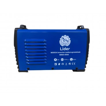 Aparat sudura LIDER PREMIUM MMA 450 A , afisaj electronic, cablu 12mm / 3m , valiza transport