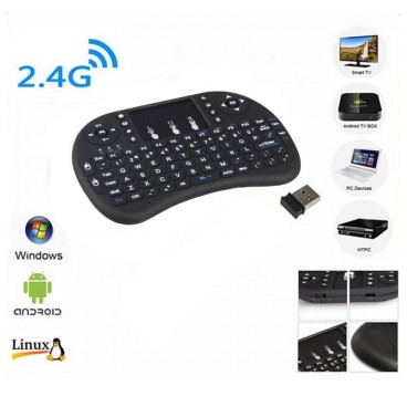 Mini tastatura RII I8+ wireless 2,4 Gh cu touchpad
